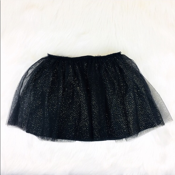 Cat & Jack 3 Skirt Lot Black Pink White Gold Sz Sm - Picture 3 of 13